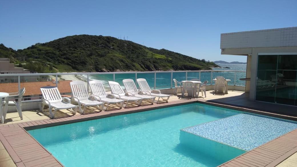 Vista Mar- 3 Quartos, Piscina E Churrasqueira Na Prainha 阿拉亚尔-杜卡布 外观 照片