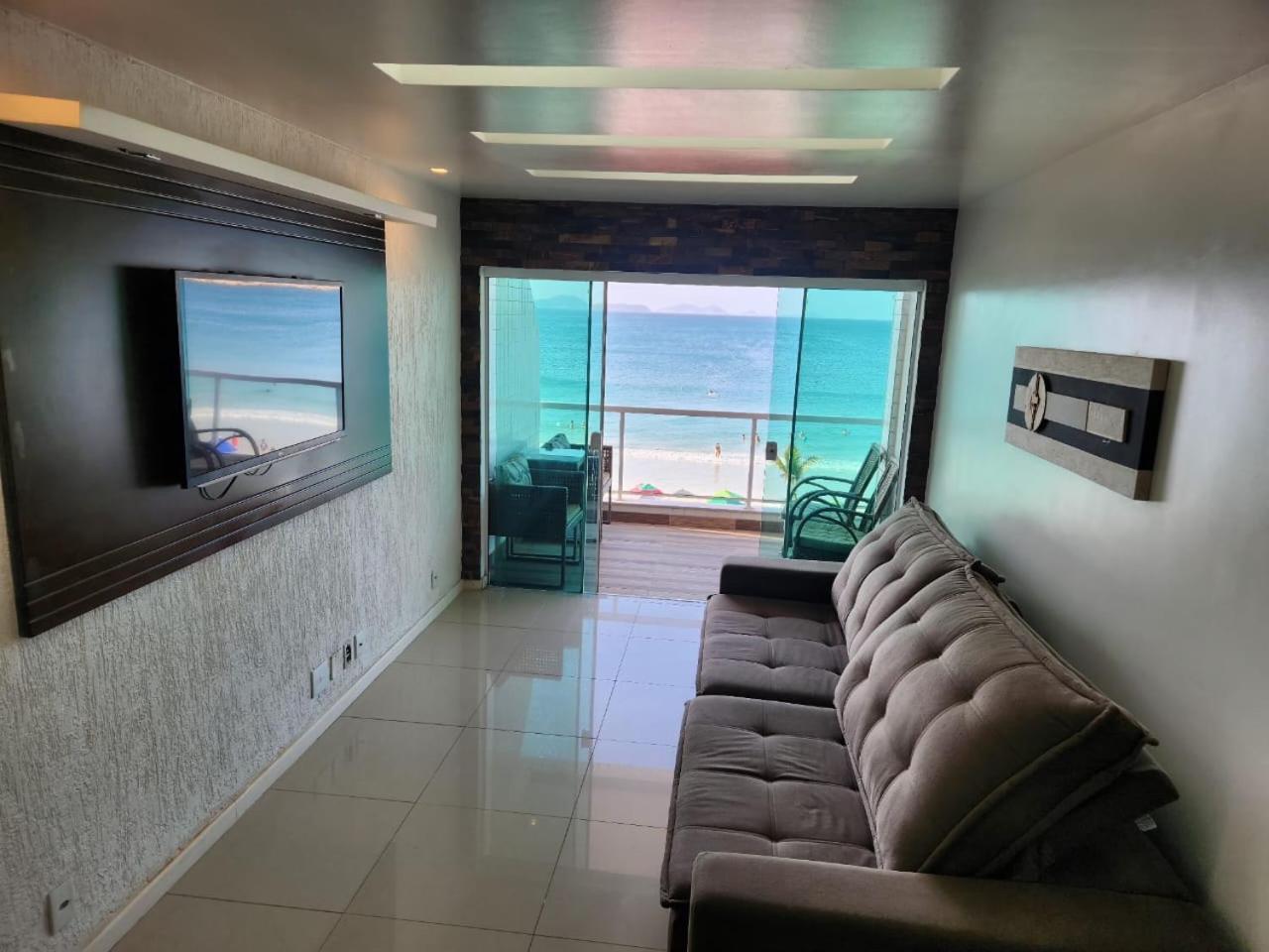 Vista Mar- 3 Quartos, Piscina E Churrasqueira Na Prainha 阿拉亚尔-杜卡布 外观 照片