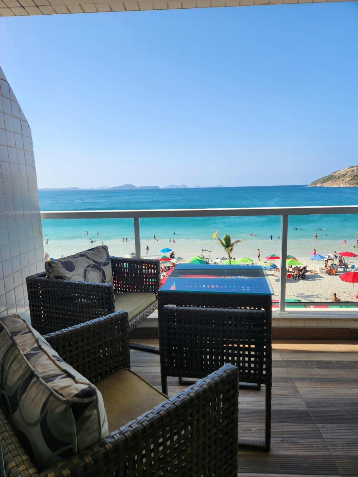 Vista Mar- 3 Quartos, Piscina E Churrasqueira Na Prainha 阿拉亚尔-杜卡布 外观 照片
